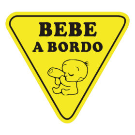 Pegatina Bebé a Bordo señal