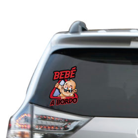 Pegatina Bebé seductor a bordo 2