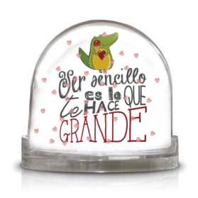 Bola Ser sencillo es ser GRANDE