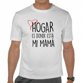 Camiseta Hogar es donde este Mamá