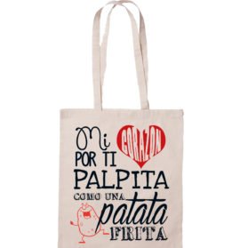 Bolsa Mi corazón Palpita Como una Patata Frita