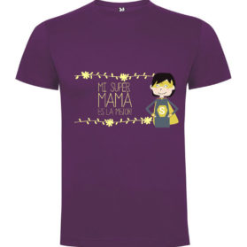 Camiseta mi super mamá es la mejor