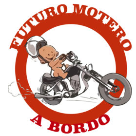 Pegatina futuro motero