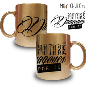 Taza Mataré dragones por ti