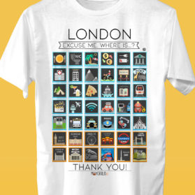 LONDON Camiseta Viajeros
