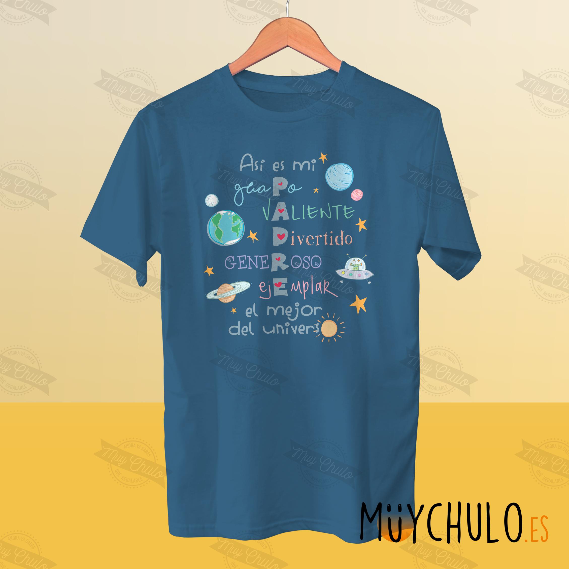 Camiseta Así es mi PADRE - MuyChulo Regalos Originales DÍA DEL PADRE