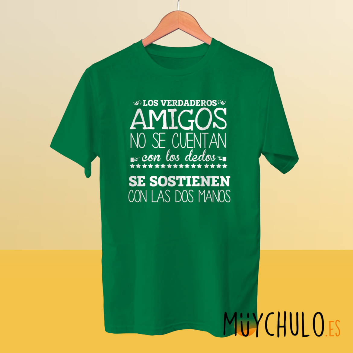 los-verdaderos-amigos_camiseta_verde.jpg