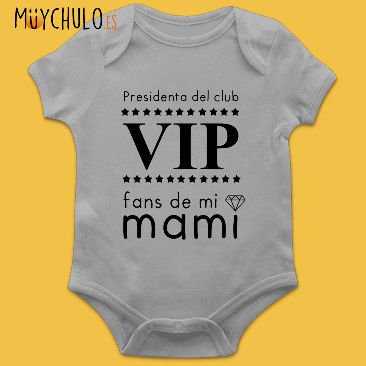 Presidenta-del-club-VIP-fans-de-mi-mami_Body_manga-corta_gris.jpg