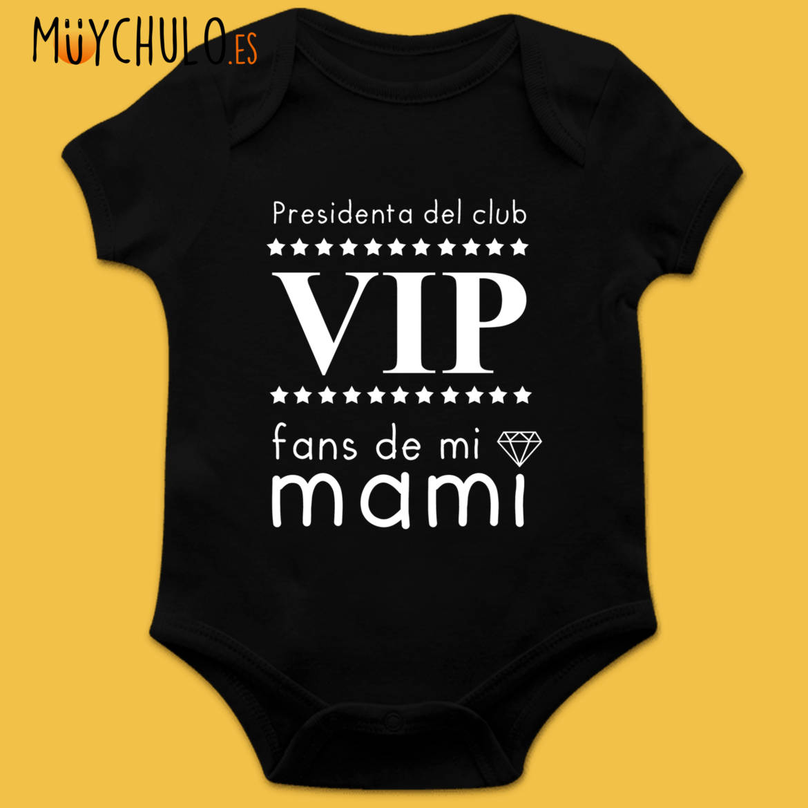 Presidenta-del-club-VIP-fans-de-mi-mami_Body_manga-corta_negro.jpg