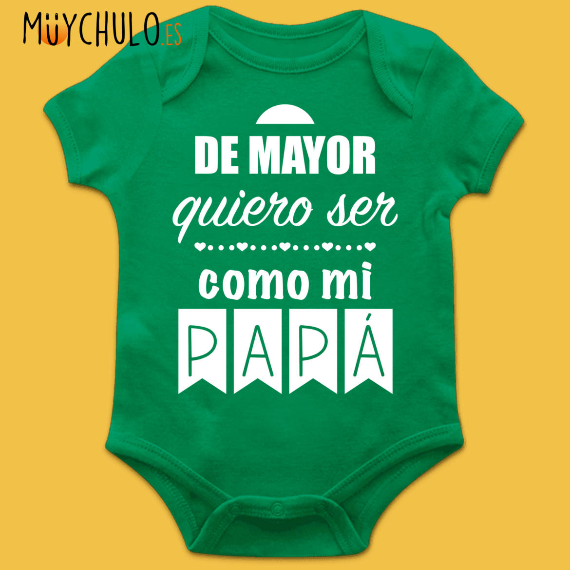 de-mayor-quiero-ser-como-mi-papá_Body_manga_corta_verde.jpg