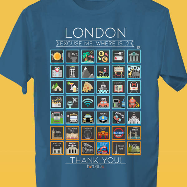 LONDON Camiseta Viajeros