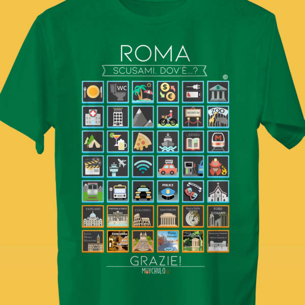 ROMA Camiseta Viajeros