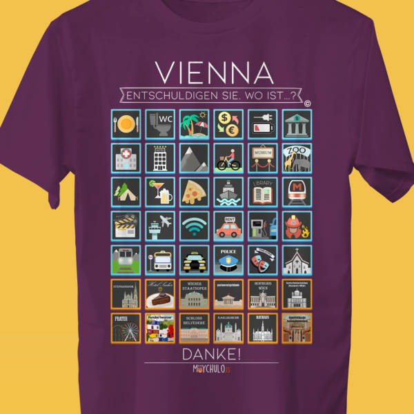 VIENNA Camiseta Viajeros