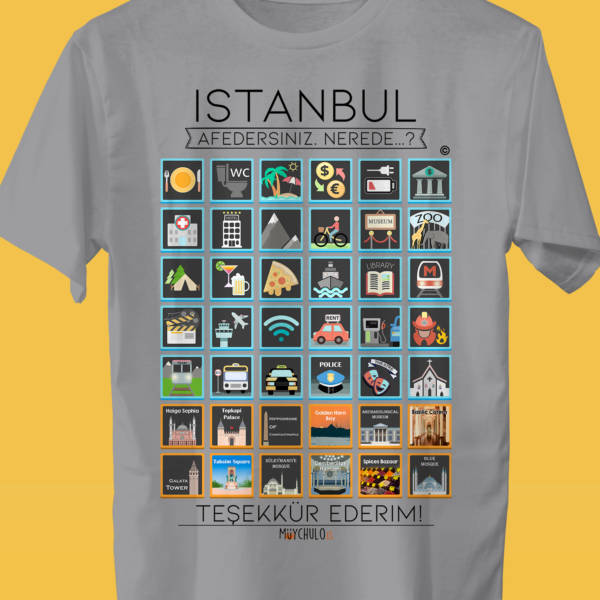 ISTANBUL Camiseta Viajeros