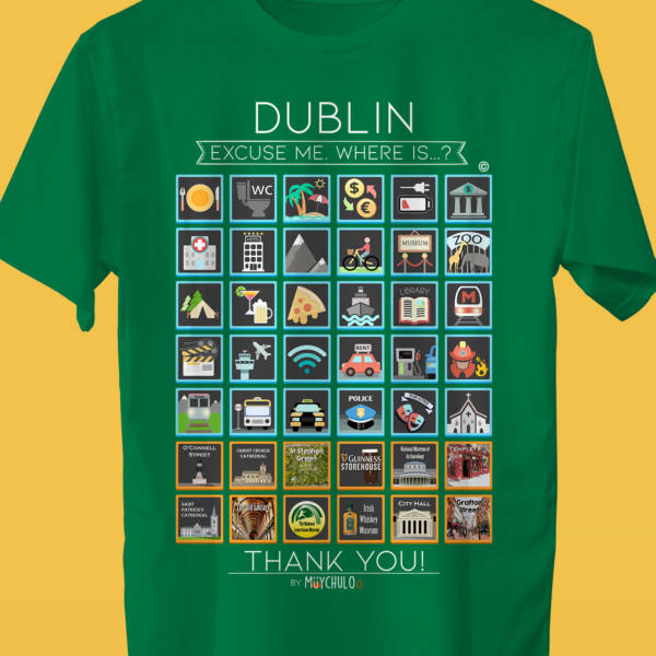 DUBLIN Camiseta Viajeros