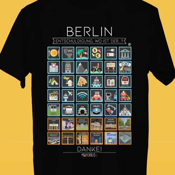 BERLIN Camiseta Viajeros