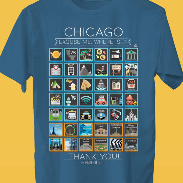 CHICAGO Camiseta Viajeros