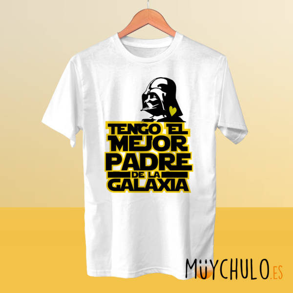 Camiseta Tengo el mejor padre de la galaxia